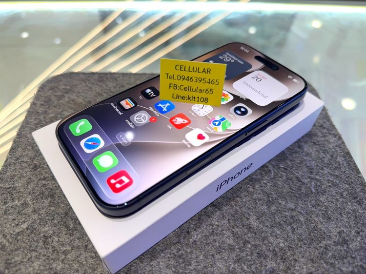 iPhone 17 Pro 256GB สวยไร้รอย เครื่องไทย ครบกล่อง รับผ่อน รูปที่ 6