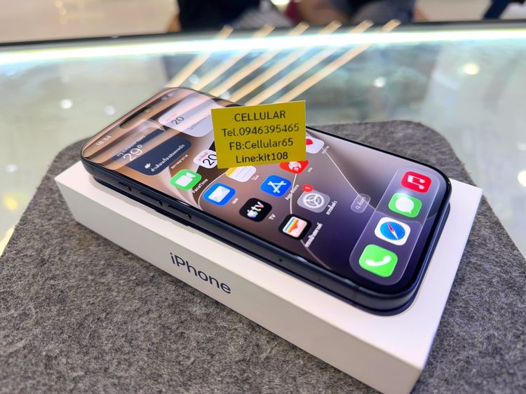 iPhone 17 Pro 256GB สวยไร้รอย เครื่องไทย ครบกล่อง รับผ่อน รูปที่ 5