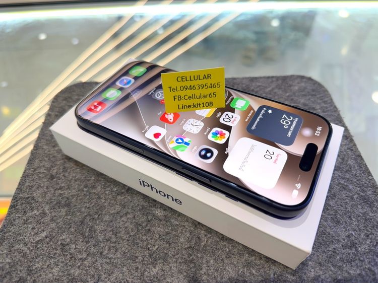 iPhone 17 Pro 256GB สวยไร้รอย เครื่องไทย ครบกล่อง รับผ่อน รูปที่ 3