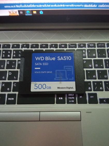 SSD 2.5 SATA 500.GB (5Y) WD Blue SA510 (WDSS500G3B0A-SATA-3DNAND) ประกันหมด 23 ตุลาคม 2570