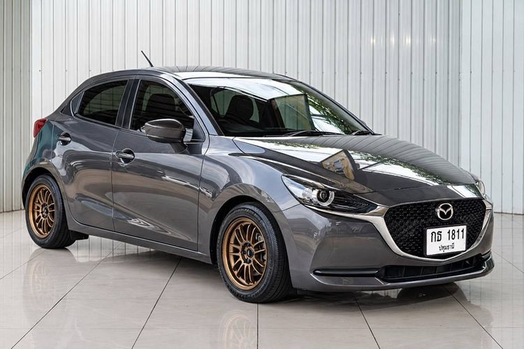 รถ Mazda Mazda 2 1.3 C Sports สี เทา