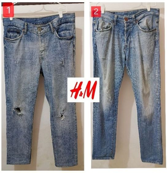 h & m เอว36 ขาย2ตัว290บ.