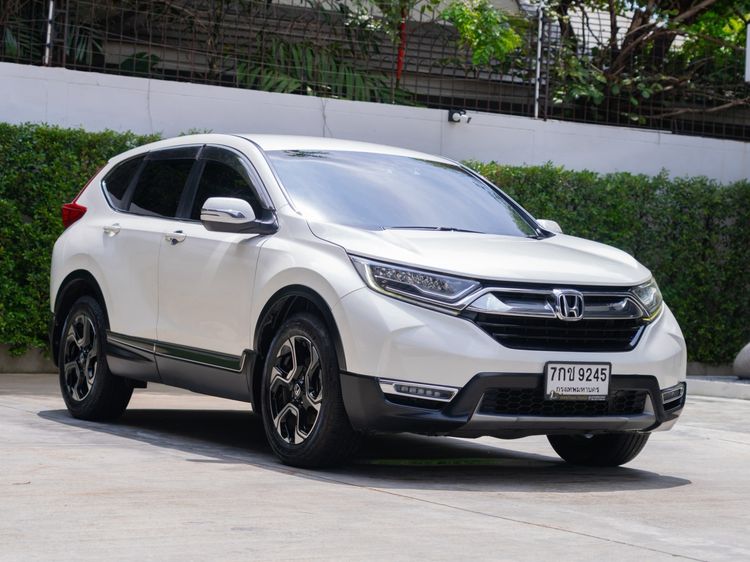 Honda CR-V 2018 1.6 DT EL 4WD Utility-car ดีเซล ไม่ติดแก๊ส เกียร์อัตโนมัติ ขาว