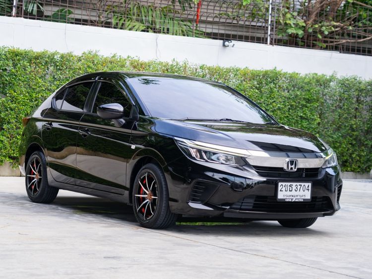 รถ Honda City 1.0 S สี ดำ
