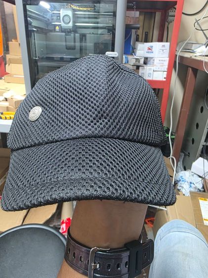 Black Mesh Cap