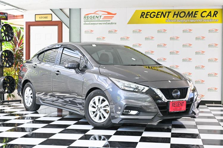 Nissan Almera 2021 1.0 V Sedan เบนซิน ไม่ติดแก๊ส เกียร์อัตโนมัติ เทา