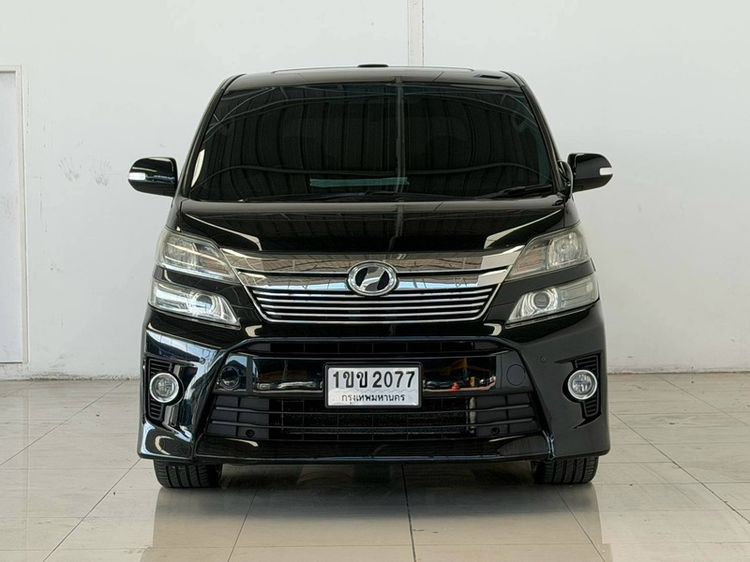 Toyota Vellfire 2010 2.4 V Van เบนซิน ไม่ติดแก๊ส เกียร์อัตโนมัติ ดำ
